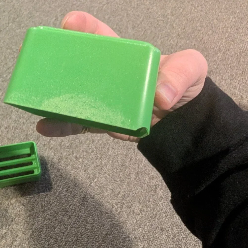 Ethique Pink Green In-Shower Containers Shampoo Conditioner Bars‎ - Plastic-Free